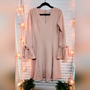 Calvin Klein, sweet and sassy pastel pink dress